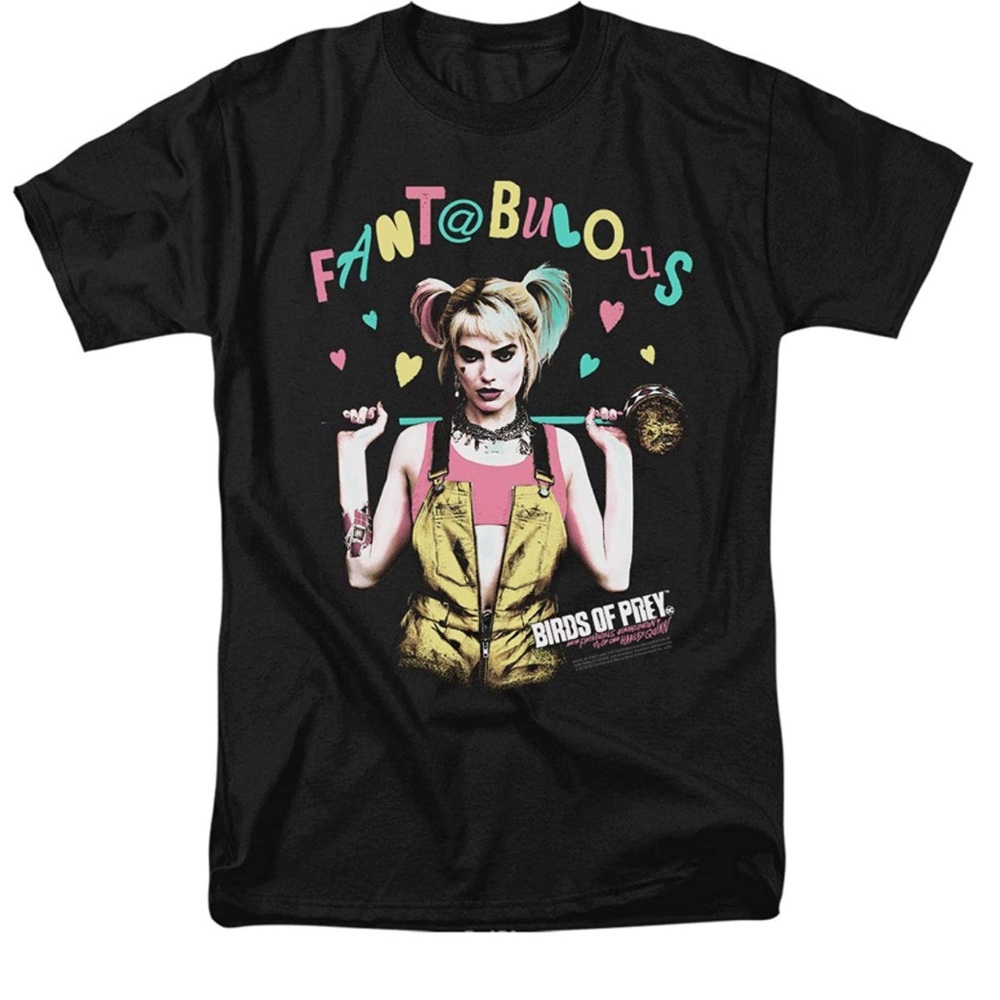 Men’s Pop funk classic birds of prey fantabulous t-shirt Sz M